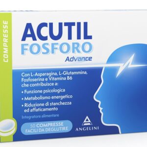 ANGELINI SPA ACUTIL FOSFORO ADVANCE 50 COMPRESSE - INTEGRATORE MENTE