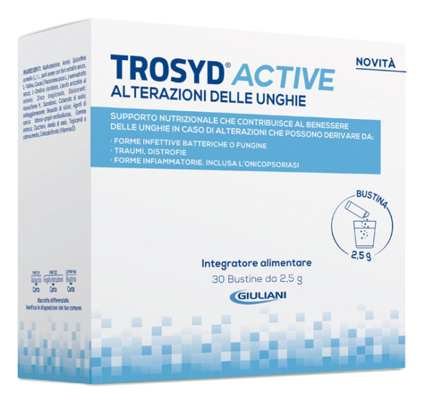 TROSYD ACTIVE 30 BUSTINE GIULIANI SPA - INTEGRATORE ALTERAZIONI UNGHIE