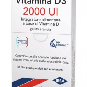 IBSA FARMACEUTICI VITAMINA D3 2000 UI - INTEGRATORE VITAMINA D