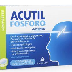ANGELINI SPA ACUTIL FOSFORO ADVANCE 50 COMPRESSE - INTEGRATORE MENTE