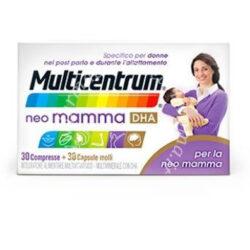 MULTICENTRUM MAMMA DHA 30 COMPRESSE PIU 30 CAPSULE MOLLI - INTEGRATORE MAMMA