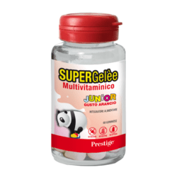 SUPERGELE MULTIVITAMINICO JUNIOR 60 CARAMELLE GOMMOSE - INTEGRATORE VITAMINE