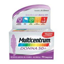 MULTICENTRUM DONNA 50+ - INTEGRATORE MULTIVITAMINICO
