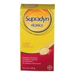 SUPRADYN RICARICA 30 COMPRESSE EFFERVESCENTI - INTEGRATORE VITAMINE E SALI MINERALI