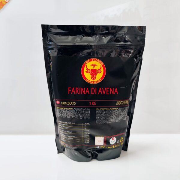 FARINA DI AVENA 1KG disponibile in 2 gusti NATURALE e CIOCCOLATO DOTT.FILOMENI