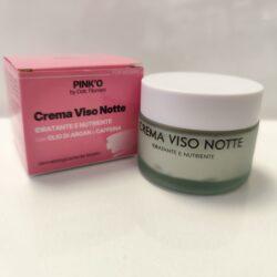 CREMA VISO NOTTE DONNA IDRATANTE E NUTRIENTE CON OLIO DI ARGAN E CAFFEINA DONNA PINK'O by Dott. Filomeni